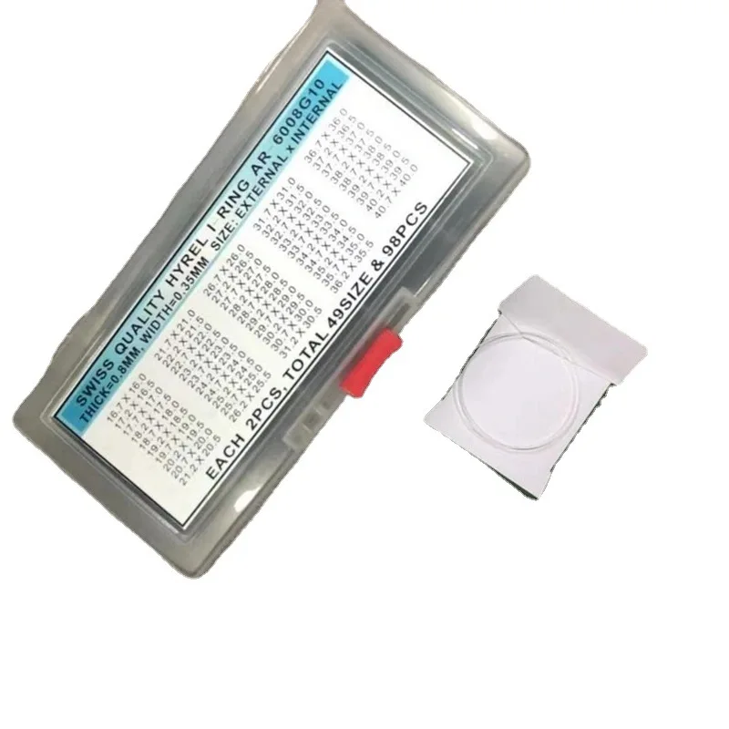 Watch repair tool, watch waterproof ring rubber ring AR-6008G10 0.8MM 16-40MM waterproof ring set