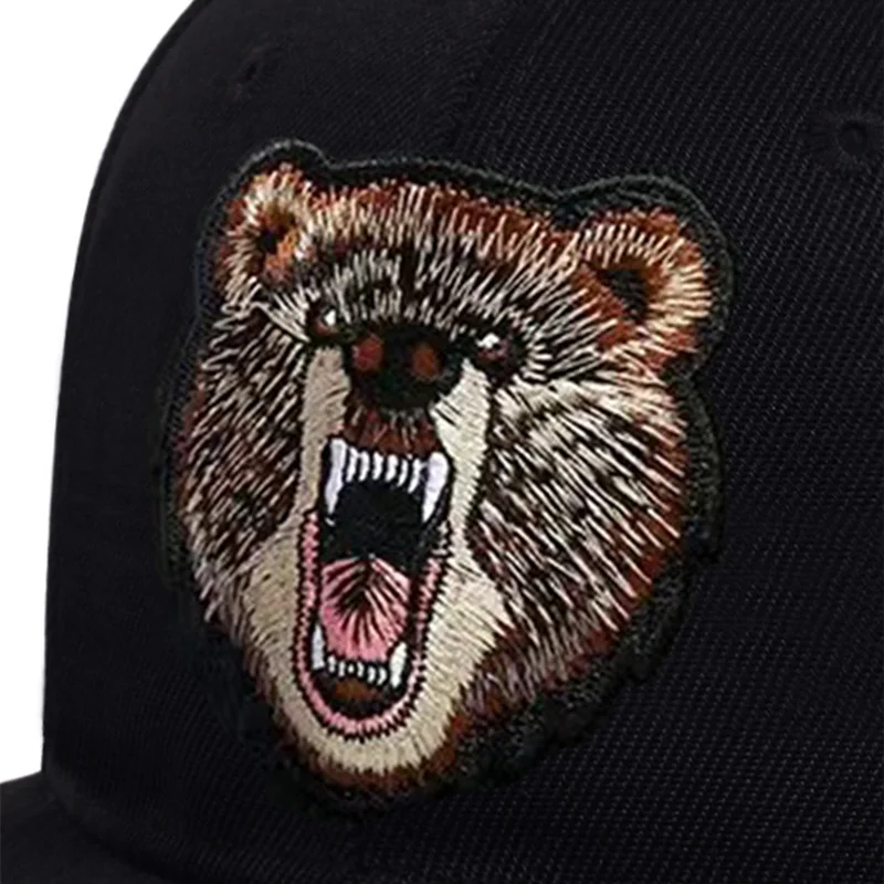 baseball CAP enjoy the bear hip hop snapback hat for men women adult outdoor casual sun baseball cap bone