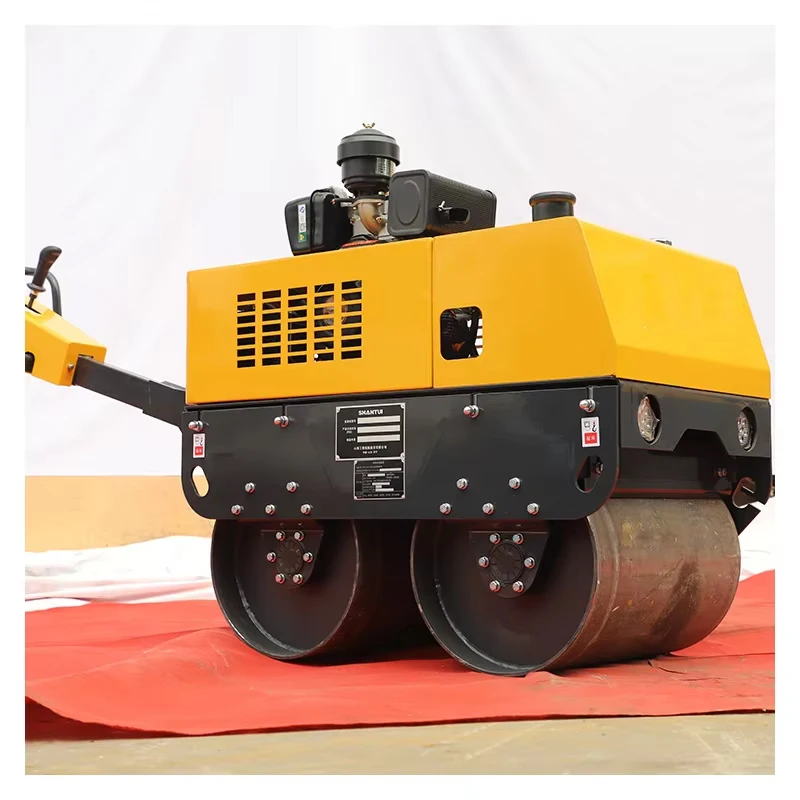 

5 Small Pavement Compactor 1 Ton 1.5 Ton 2 Ton Portable Vibrating Drum Ride on Mini Road Roller