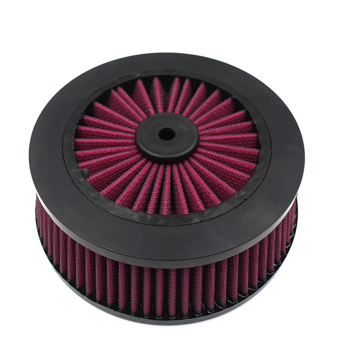 0206-0091 Motorcycle Air Cleaner Intake Filter for Design Venturi Motorcycle Accessories Red