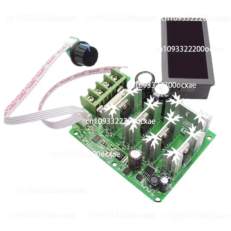 

Digital display PWM DC motor governor DC motor drive switch 30A digital display tachometer 12V-80V DCJ122