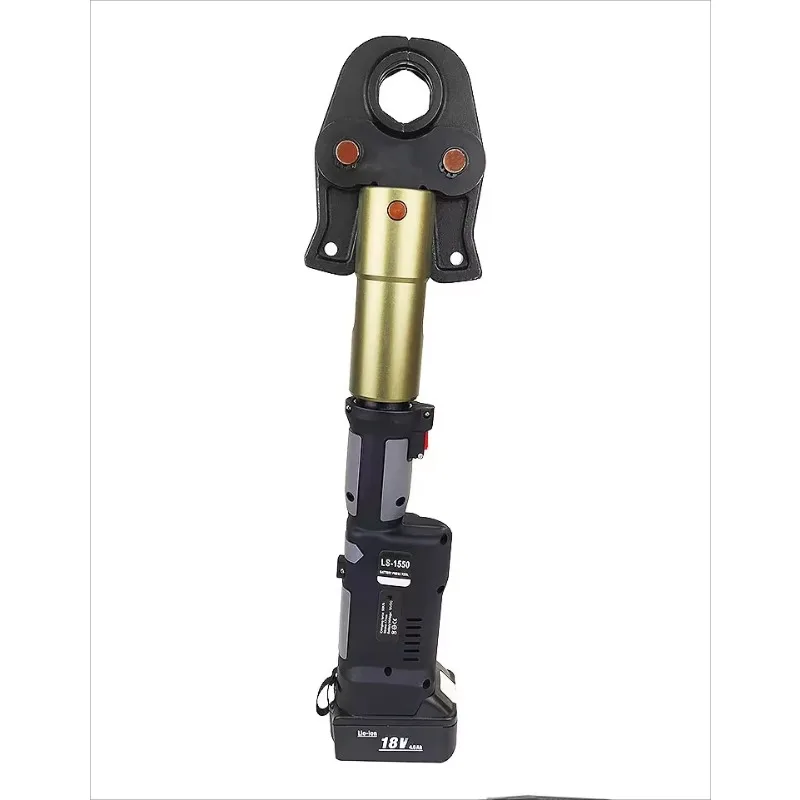 

LS-1550 Battery Powered Plumbing Hydraulic Pipe Fitting Press Tool for Copper Stainless Steel Pipe up to 2"