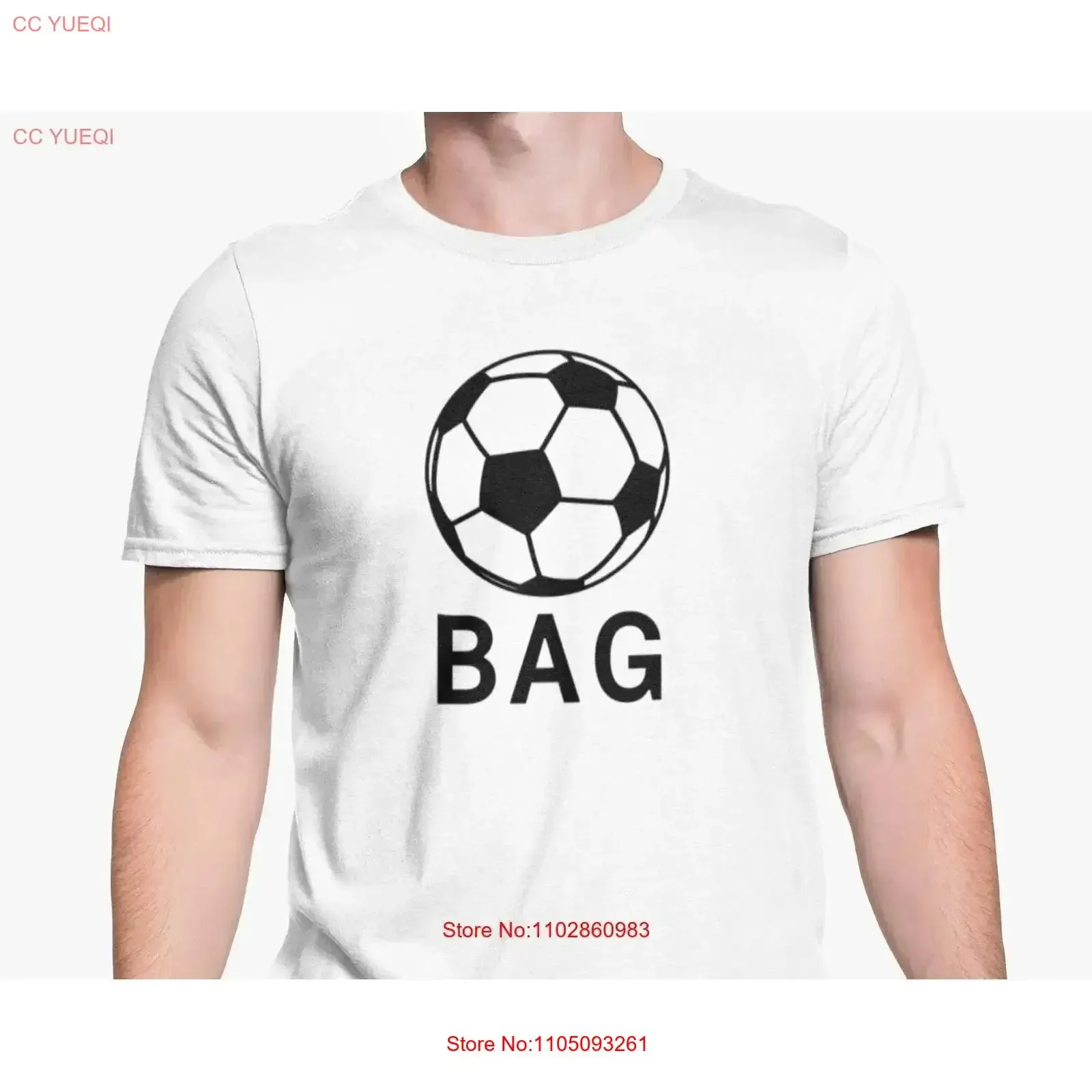 

Ball Bag T Shirt Novelty Funny Joke Lad Present For Family Friend Christmas S XL vintage Washed fashion homme Unisex graphic