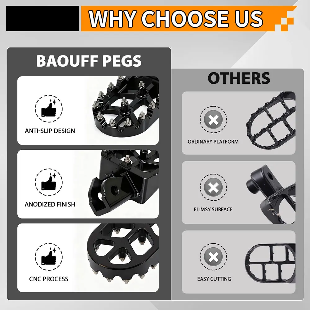 Thumbnail 4 - #26 Latest Motorcycle Foot Pegs Offers