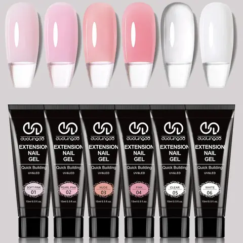Gel allongeant les ongles à construction rapide pour protéger et renforcer les ongles, parfait pour le soin quotidien des ongles – Dentifrice facile à utiliser