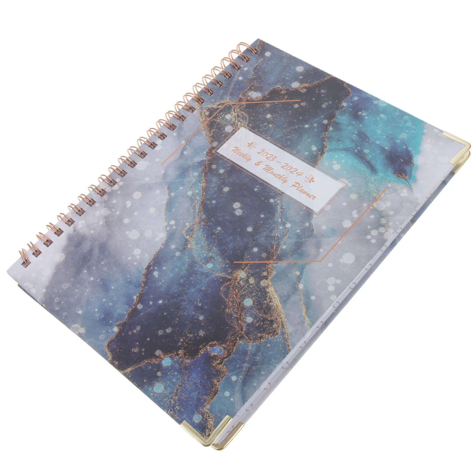 

Coil Notebook Planner with Double Offset Paper for Schedule Student Note Spiral Portable Budget Office Notepad