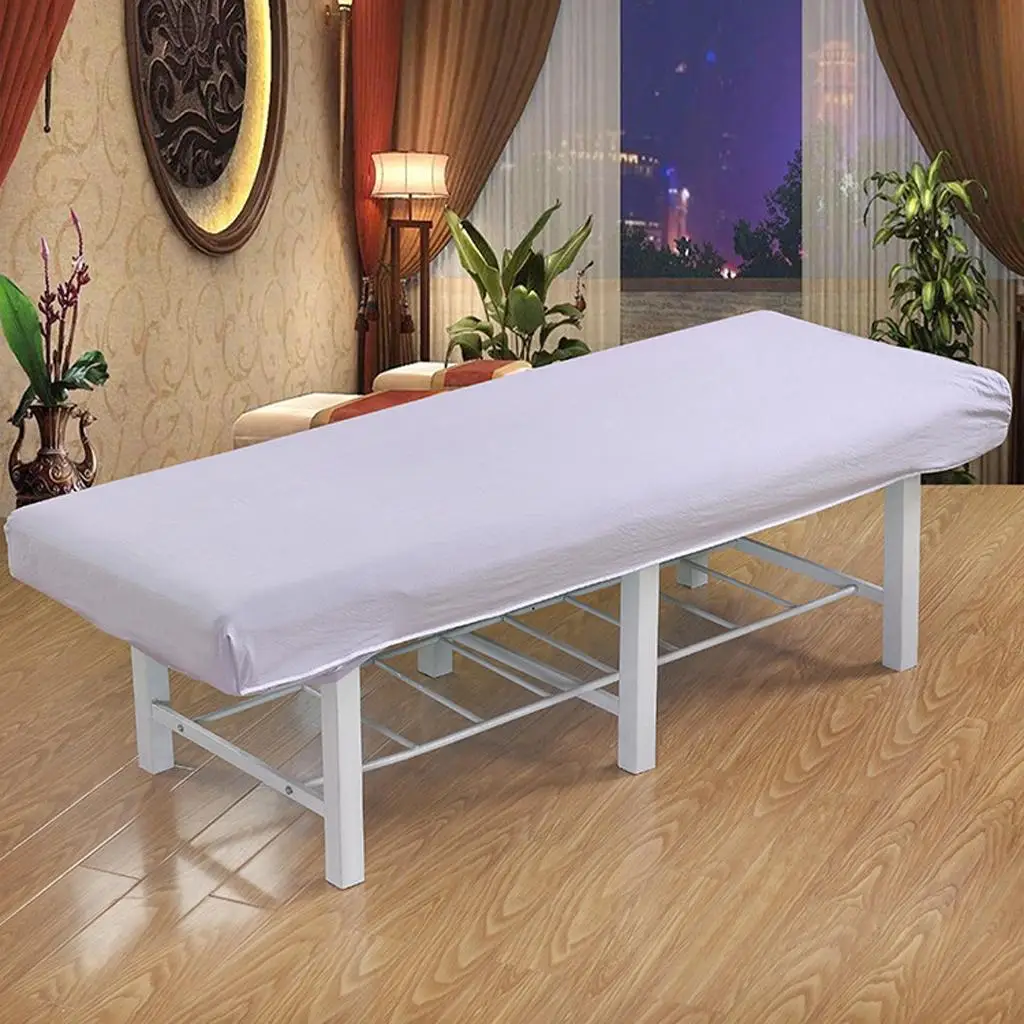 Beauty Salon SPA Massage Table Bed Mattress Sheet Pad Quilt Cover Set Pink Gray White