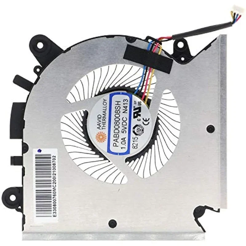 Cooling Fan for MSI GF63 MS-16R1 MS-16R2 PABD08008SH N413 E322500300A