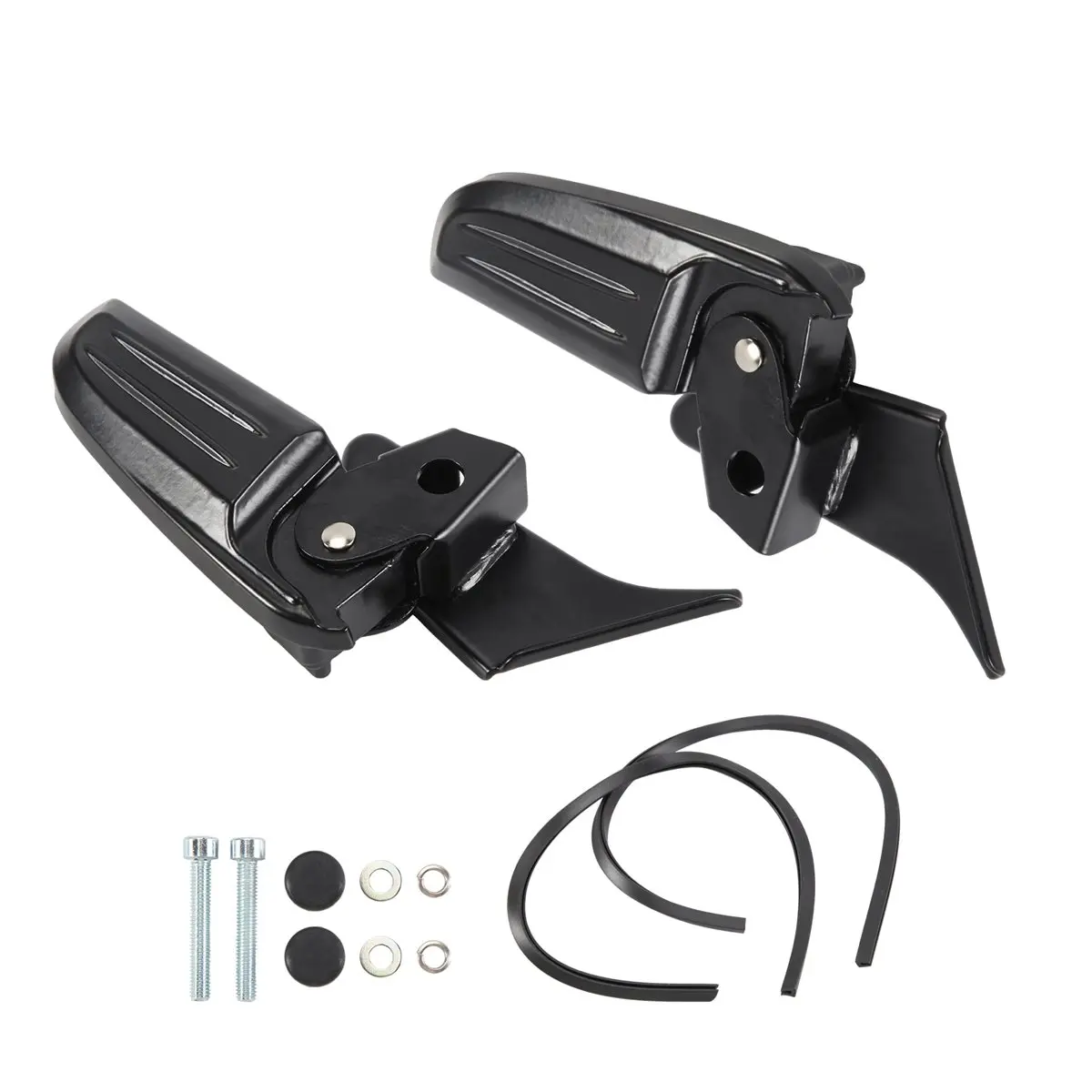 79u-バイク用折りたたみペダル-バイク改造用フットペダル-b、ペダルブラケット延長キット（cncアルミニウム製）