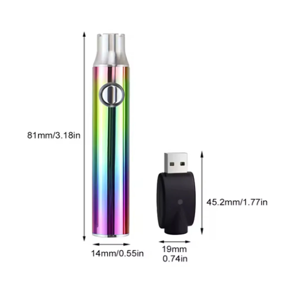 3 Gear Adjustable Voltage 650mAh Battery Cart Pen with USB Charger Welding Tool Kit 510 Thread Mini Soldering Iron Kit