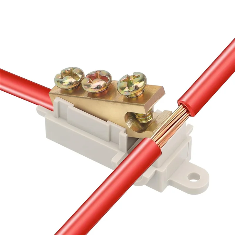 

【MEET】30PCS 6 AWG Gauge T-Type Wire Connector Nut Kit, 80A Quick Wiring Connection Terminal, Splicing Quick Connector