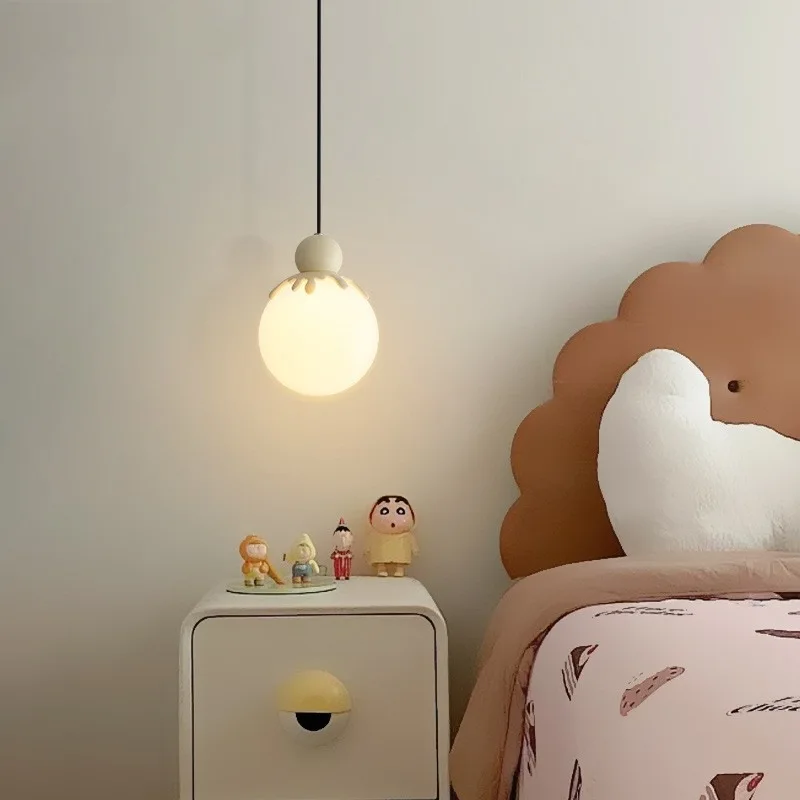 

Cream Style Bedside Chandelier Macaron Children's Room Lamp Creative Personality Octopus Decorative Color Small Chandelier