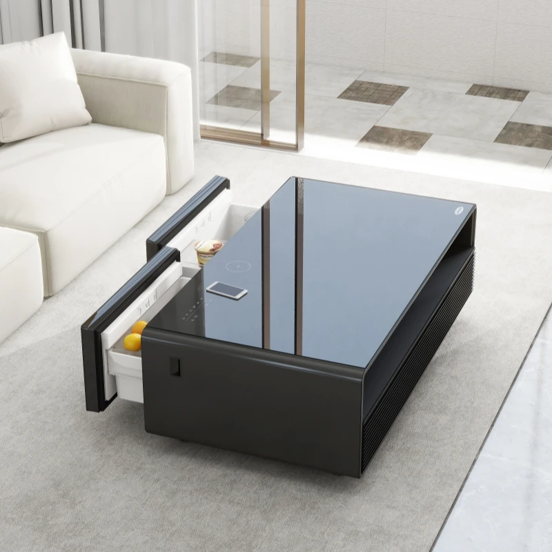 2025 New Coffee Table Multi-function Smart Coffee Table with Frozen Drawer Refrigerator Fridge Table for Living Room