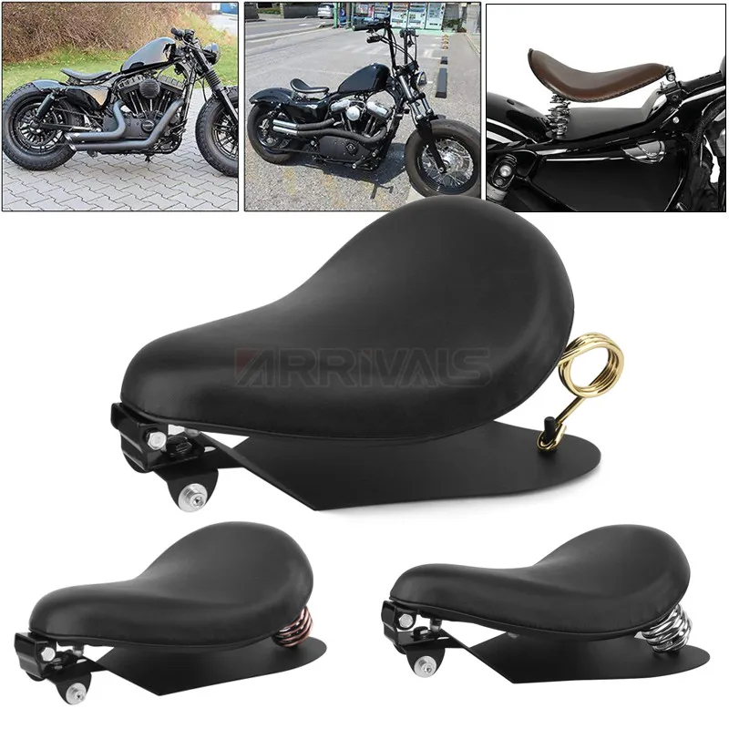 

Steel Motorcycle Seat Spring Base Plate Bracket Mounting Holder Kit Fit For Harley Chopper Bobber Custom Sportster Dyna