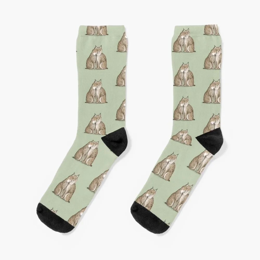 

Lynx Love Socks happy anime golf Socks Female Men's