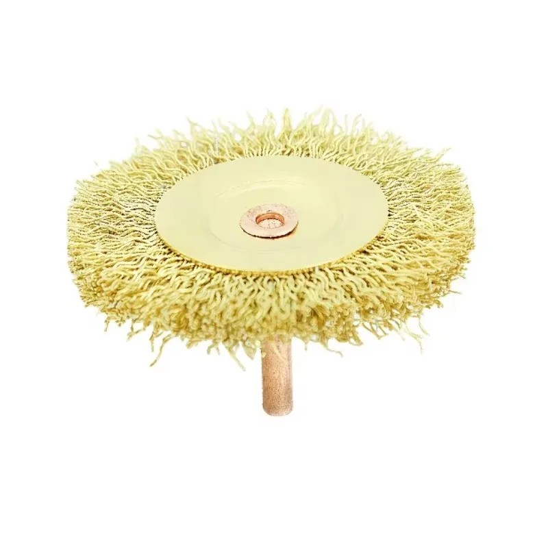 Hochwertige, korrosionsbeständige und funkenfreie Messing-Radbürste 75 x 10 mm mit starker Reinigungsleistung