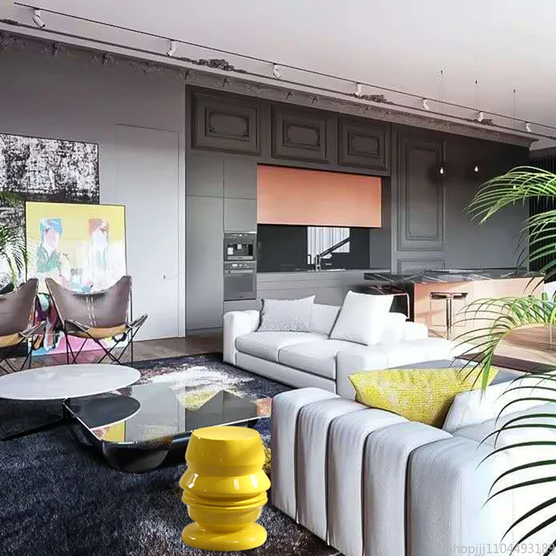 طاولة جانبية إسكندنافية - طاولة نهاية صغيرة حديثة للزاوية