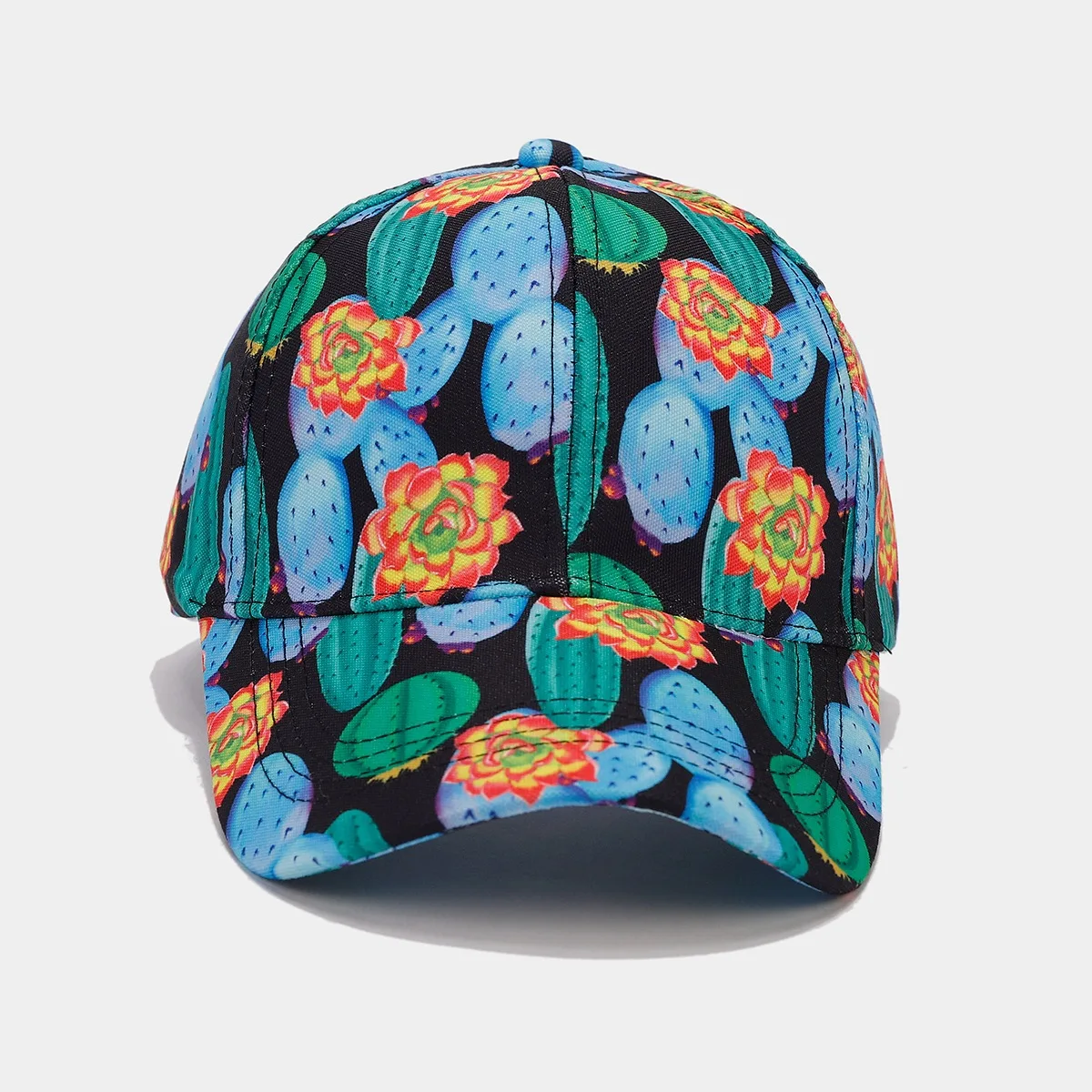 Baseball Cap Cactus Men Women Fitted Hat Sun Protection Accessory For Golf Climbing Fishing Summer Spring Outdoor Sports