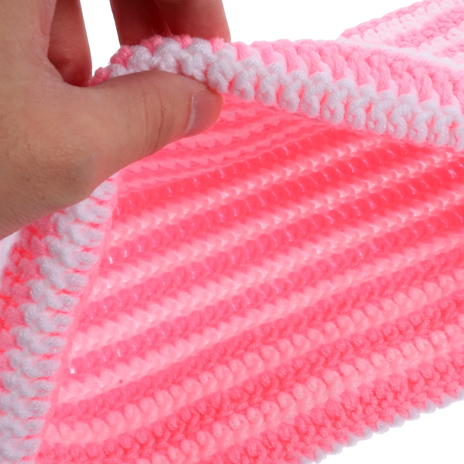 

Cat Ear Knit Hat Solid Color Thicken Knitting Warm Winter Beanie Stylish Lightweight Breathable Knitted Cap for Outdoor Winter