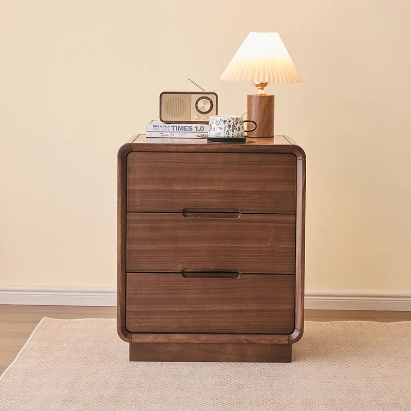 

Bedroom Mobile Bedside Table Coffee Cabinets Librero Drawers Wood Luxury Storage Nightstand Organizer Muebles Home Furniture