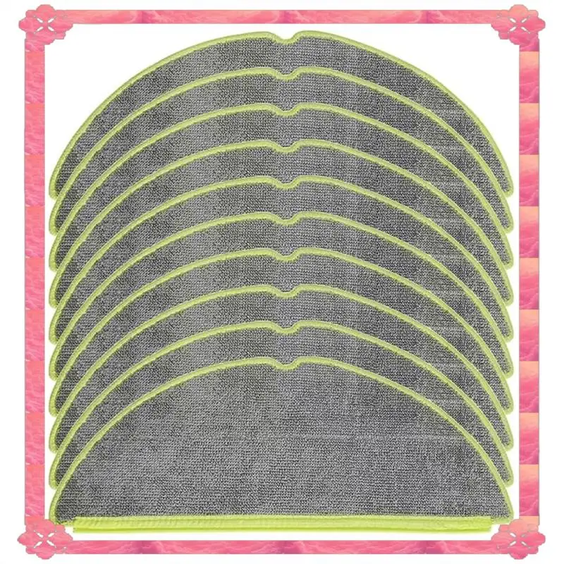 24-Hour Delivery Replacement Mop Pads(10PCS) For Irobot Roomba 205 Dust Compactor Vacuum Attachments Washable Reusable Microfibe