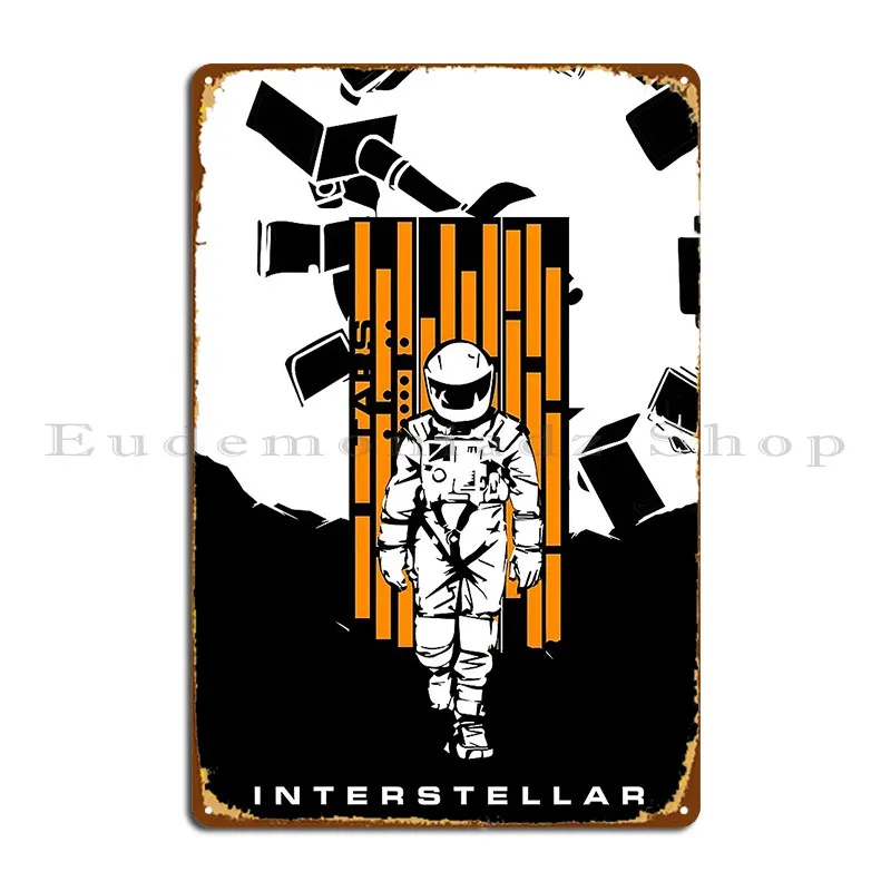 interstellar classic Metal Sign Garage Garage Bar Decoration Designing Tin Sign Poster