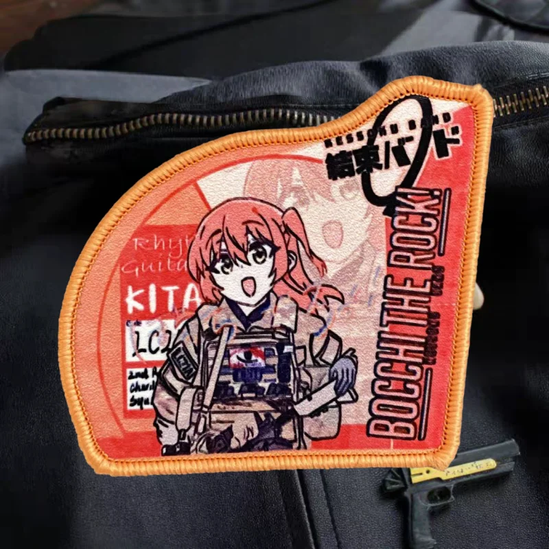 

Anime Girl Girl Frontline Printing Patch Hook and Loop Tactical Morale Badge Military Backpack Hats Sticker Patches for Clothing