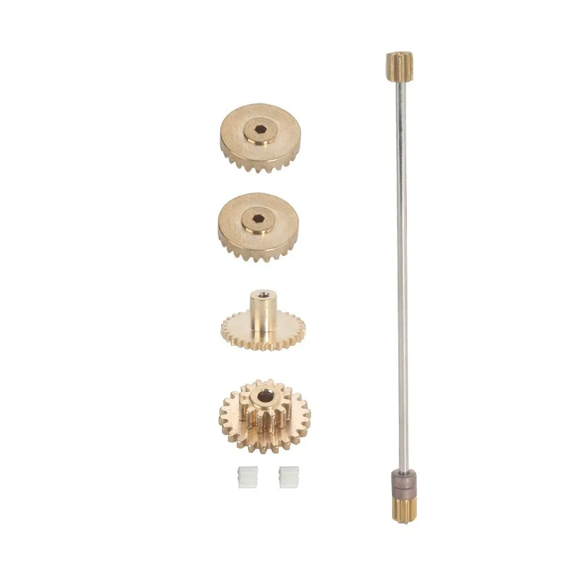 

For 1:28 LDRC LD2801 Metal Driving Gear Reduction Gear Central Drive Shaft Set 1/28 RC Car Upgrade Parts Accessories