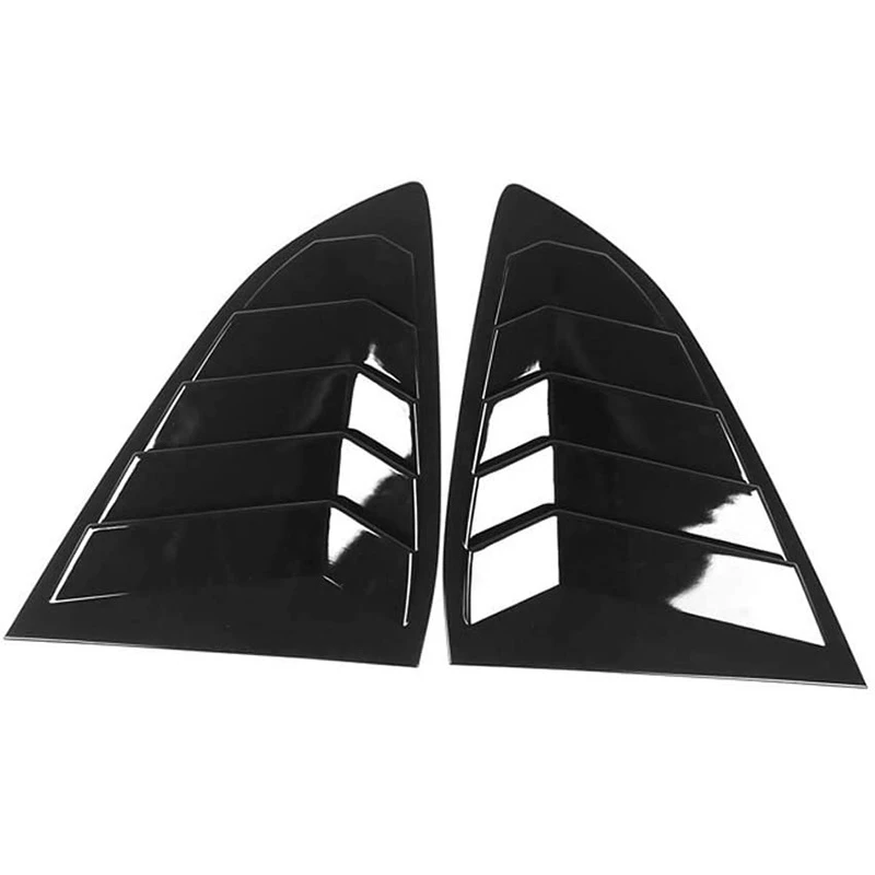 

Rear Triangle Window Shark Gills Decorative Stickers Rear Side Glass Blinds Car for Honda CR-V CRV 2017-2020