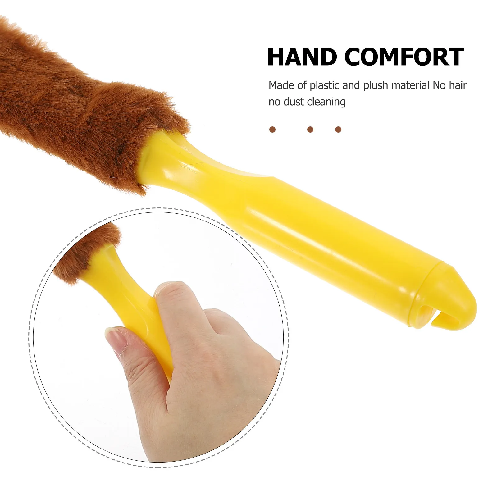 2Pcs Guzheng Cleaning Brushes Heavy Duty Plastic Handle Soft Bristles for Delicate Surface Cleaning Fast Efficient Instrument