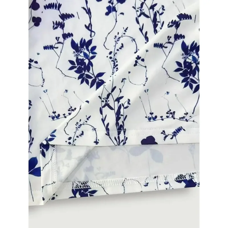 ヨーロッパとアメリカの夏の新しいファッションプリント柄レディース半袖TTシャツベスト