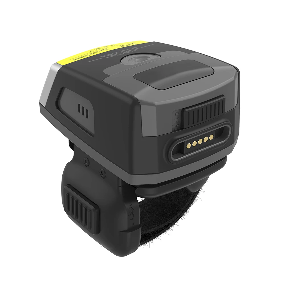 Rugged Wearable 2d QR Code Reader Mini Ring Wireless Barcode Scanner Bluetooth Reader Finger Scanner For Warehouse Picking