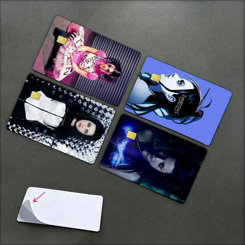 Evanescence Fallen A-Amy Lee   Waterproof Film Skin Cover Credit Card Stickers Debit Front Bank Bus Pass