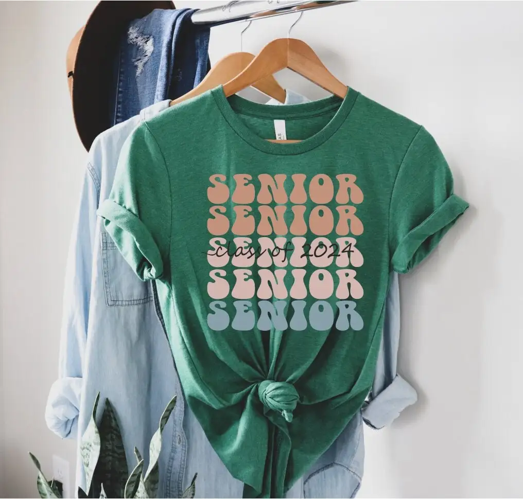 Class of 2024 T Shirt Senior Grad for her sister daughter graduation ceremony