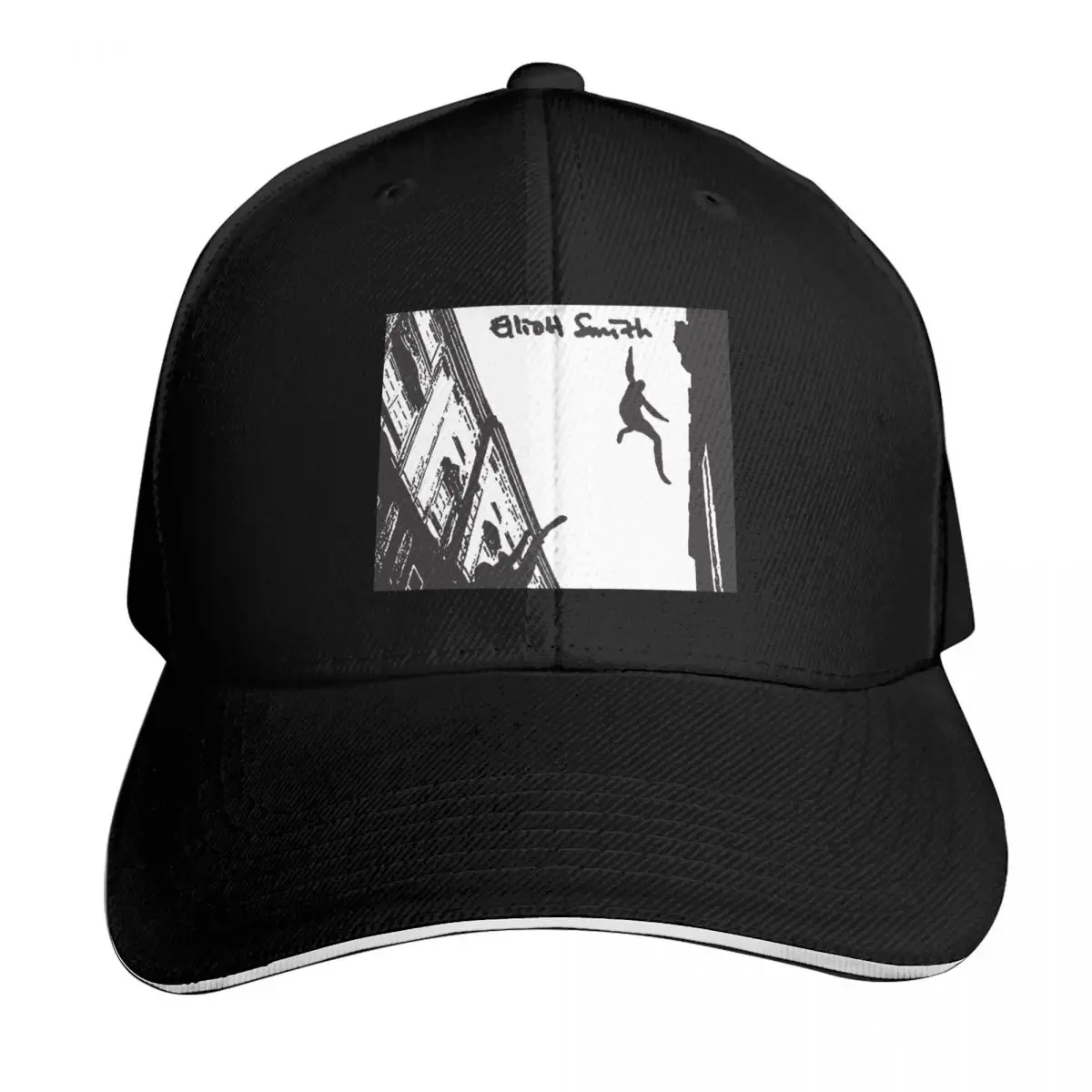 elliott smith self titled album cover design - screenprint Baseball Cap Men Women Casual Summer Sport Sun Cap