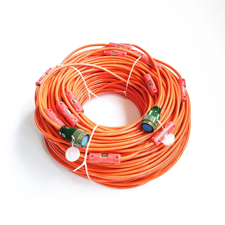 30 Channels Resistivity Cable Split Spring Take-out Ordinary Type Y2M32TK 32 Pins Female Connector Multi-electrode ERT IP Cable