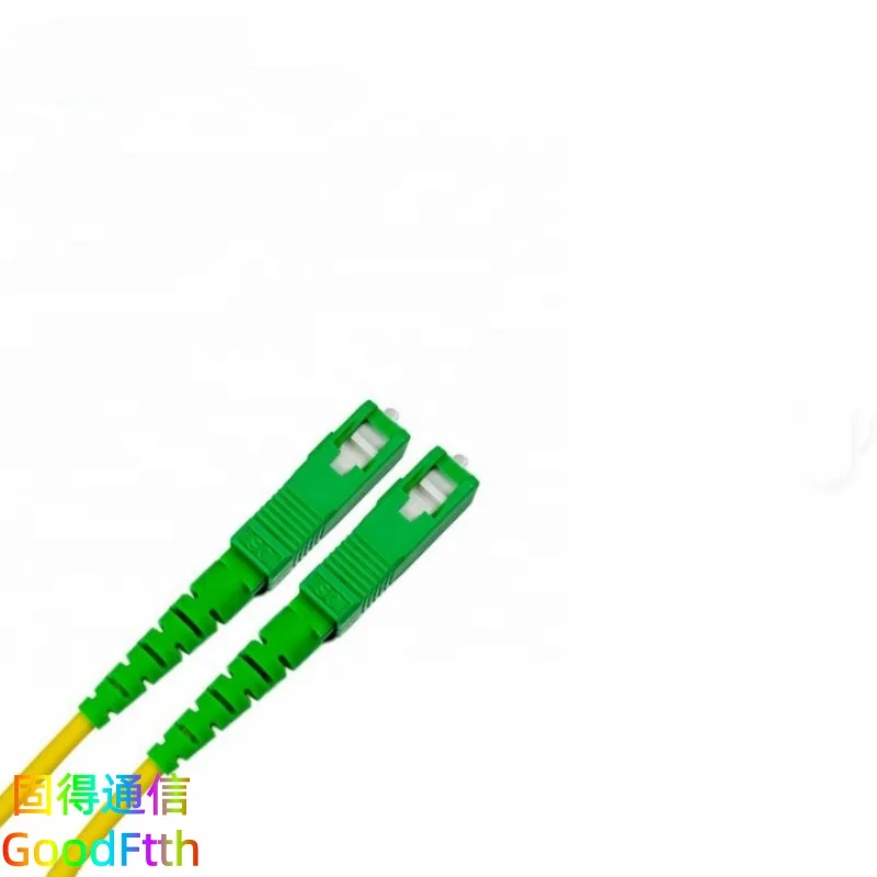 

Patch Cord Lead SC/APC to SC/APC SM G652D G657A1 G657A2 Simplex Cable GoodFtth