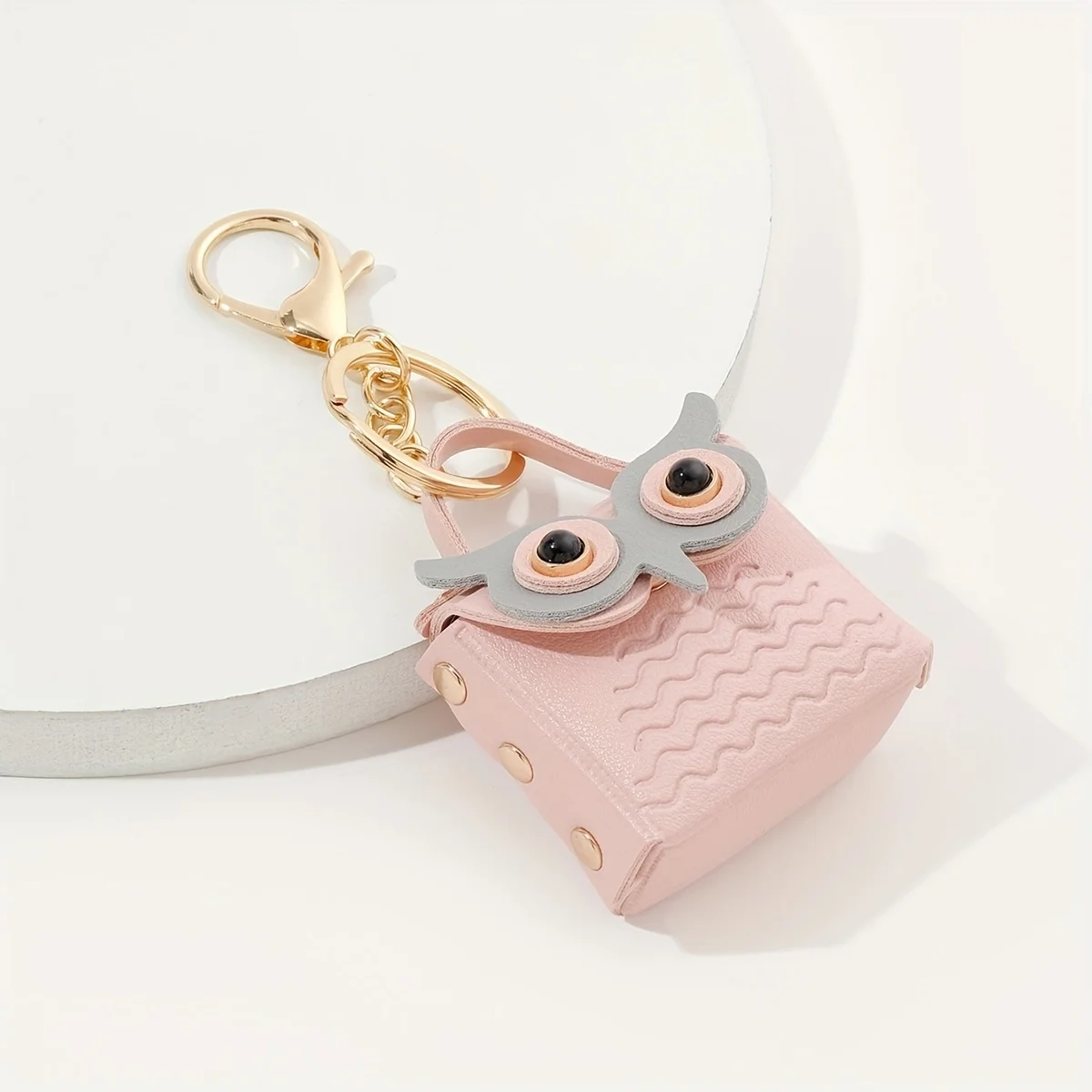 

Милый брелок-кошелек в форме животного для ключей - мини-кошелек для монет, декоративный элемент, для ключей, карт и наличных. Изготовлен из прочного материала.