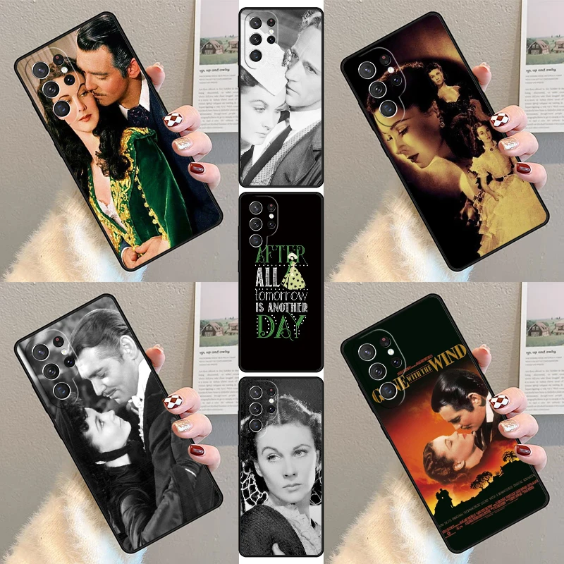 Gone with the wind Phone Case For Samsung Galaxy S23 S21 S20 FE S24 S22 Ultra Note20 S10 S9 S8 Plus Silicone Cover