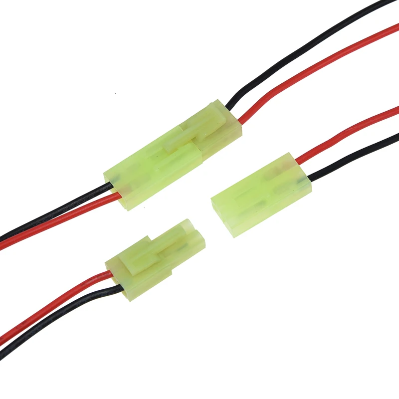 

5PCS/lot RC Male + Female Mini Battery Connector Plug to Connector 22awg 20CM HX45006 Tamiya Plug Connector Pitch 4.5mm OEM