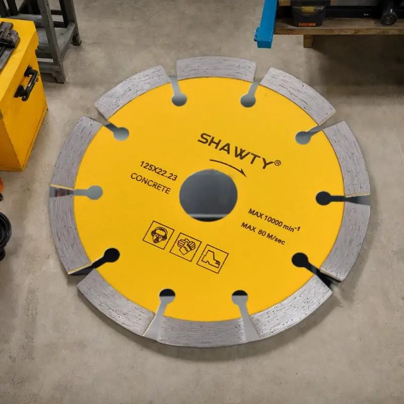 Hojas de sierra de disco de piedra de alta precisión, 1/2/4 Uds., 125MM para amoladora angular; Corte cerámica, mármol, granito, madera, hormigón