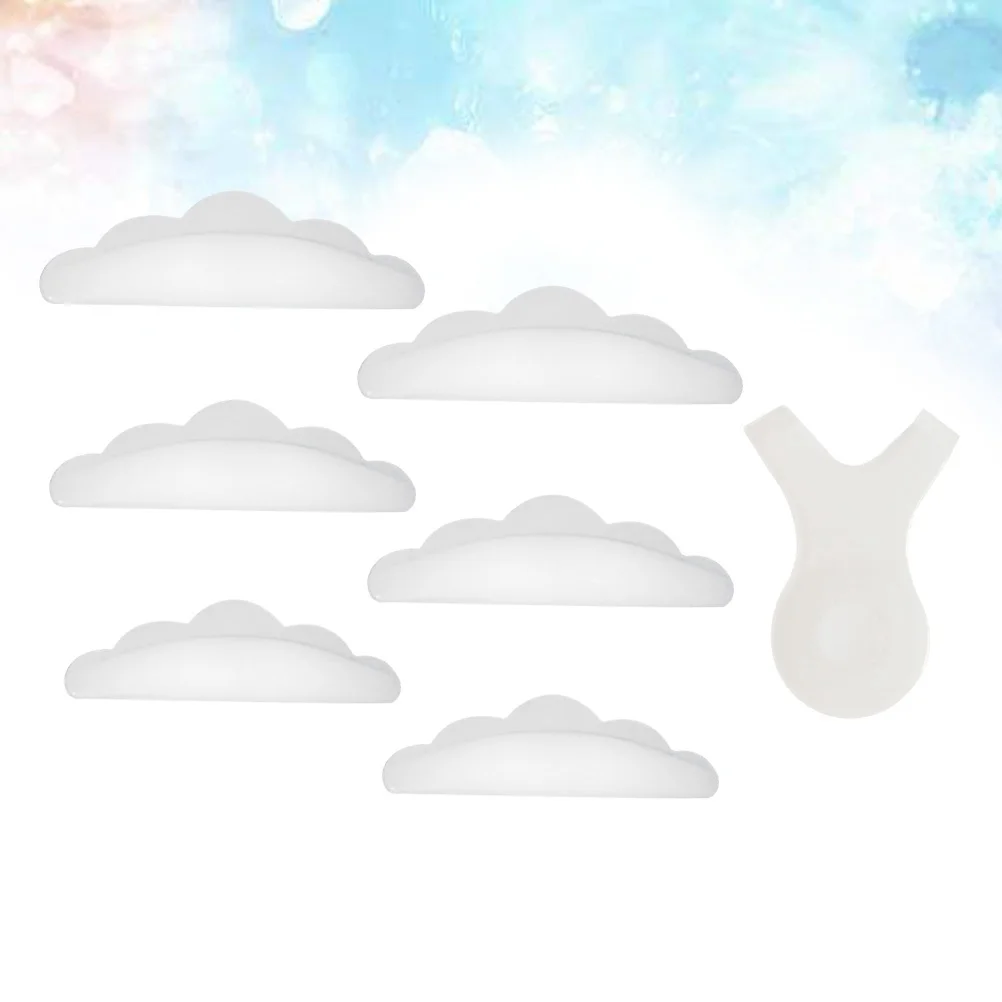 3 أزواج من وسادات السيليكون للرموش ناعمة ومريحة تناسب جميع أشكال العين لاش بكرة الشعر درع لرموش الصناعية طقم تصفيف تمديد S