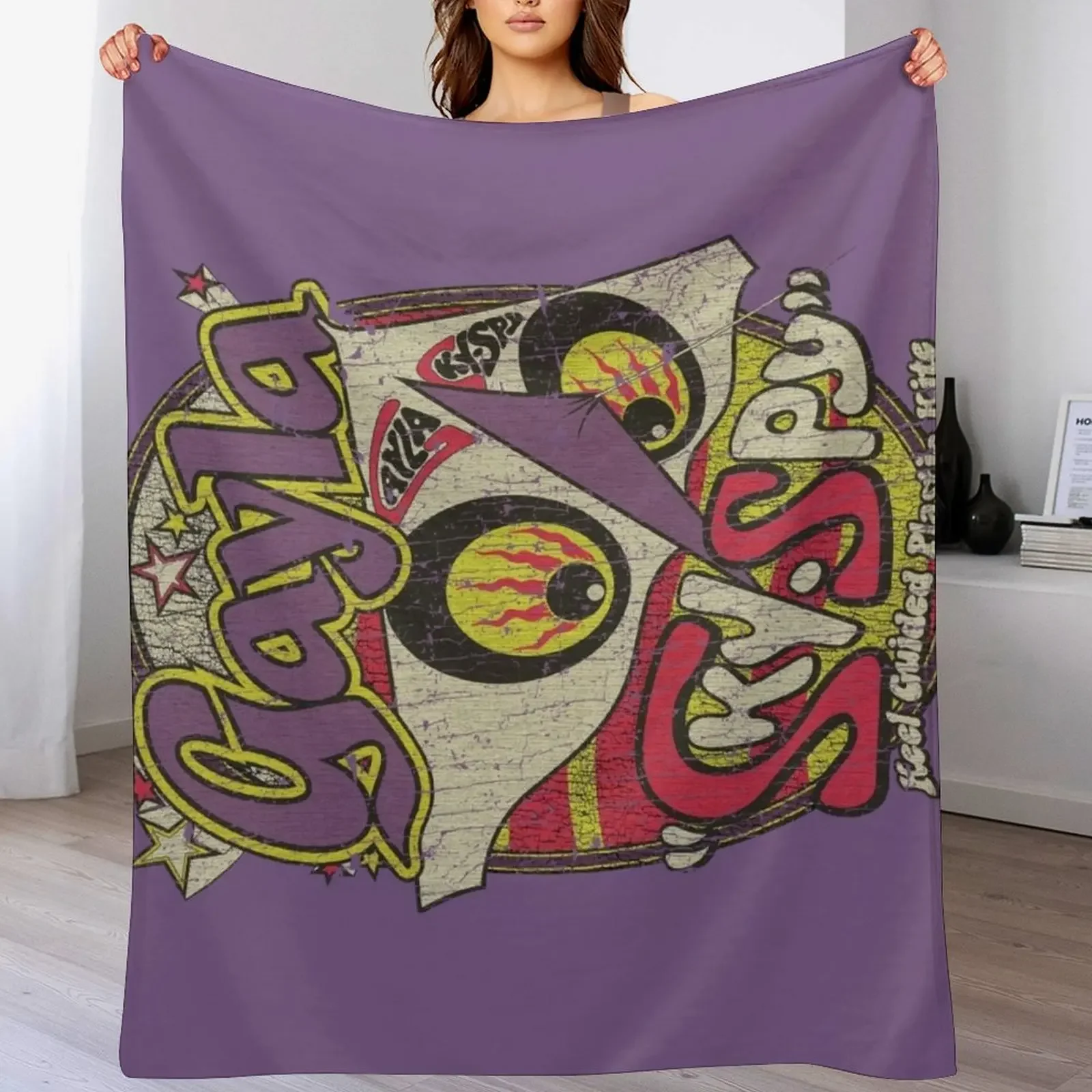 

New Sky Spy 1975 Throw Blanket heavy to sleep wednesday Hairy Thermal Blankets