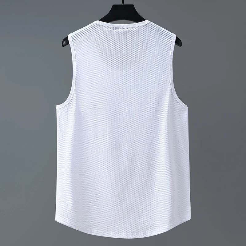 150KG New Arrival Fashion Super Large Men Casual Summer mesh vest O-neck Vest Plus Size 3XL 4XL 5XL 6XL 7XL 8XL 9XL 10XL 11XL