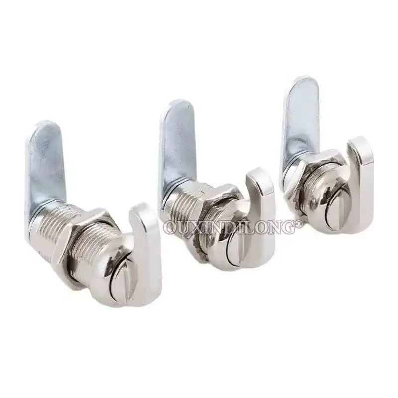 20PCS Zinc Alloy Cam Lock RV Marine Yacht Thumb Turn Lock Mailbox Toolbox Lock Cupboard Locker File Cabinet Locks Keyless