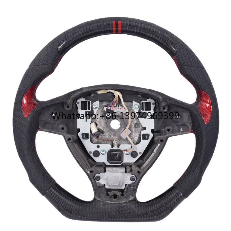 Suitable for Customizing Carbon Fiber Leather Steering Wheels for BMW M1/M2/M3/M4/M5/G20/e92 Models