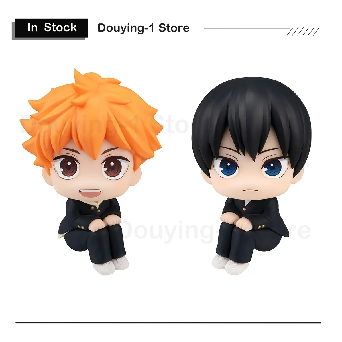 

В наличии Bandai Look Up Haikyuu!! Школьная форма Hinata Shouyou Kageyama Ver. Фигурка аниме модель игрушка в подарок