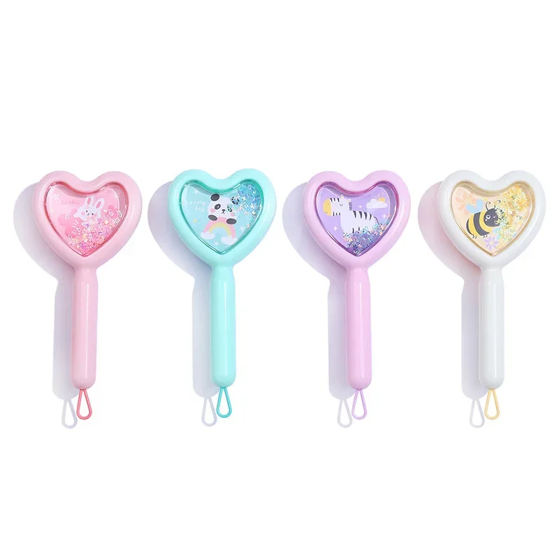 Kids and Woman Scalp Massage Comb Heart Shape Anti-static Hair Brush Hair Brush for Salon Hairdressing Styling Tool Barber Combs