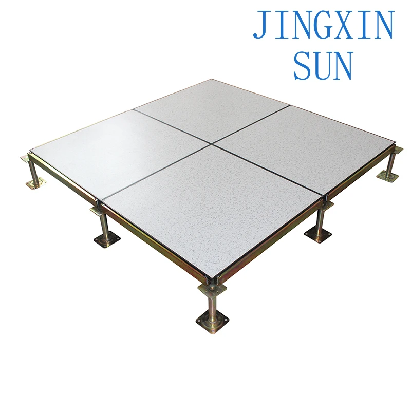 All-steel anti-static floor 600x600 computer room ceramic anti-static floor bracket pvc elevated empty movable floor