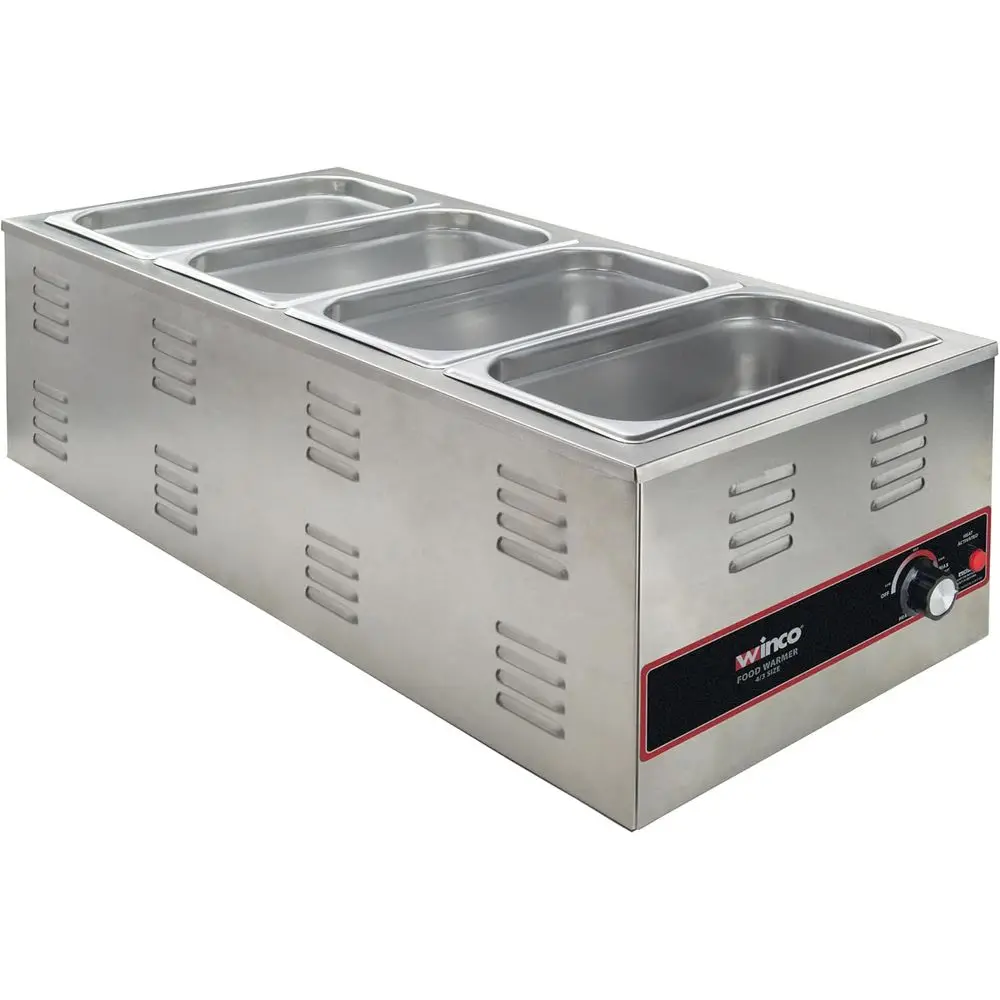 Electric Portable ood Pan Warmer, 1500 W, 120V, 4/3 Size